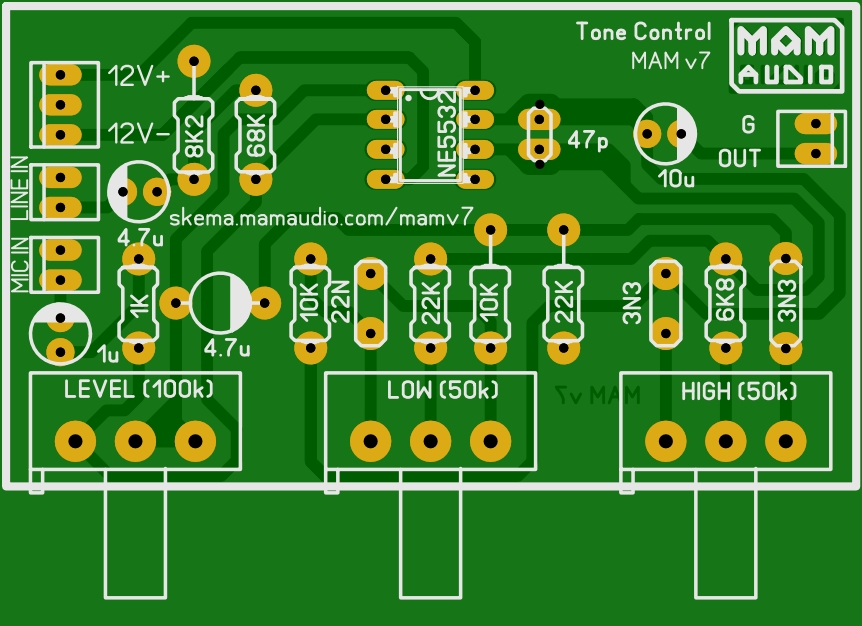 Gambar Tone Control MAM v7