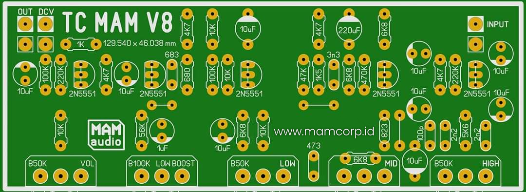 Gambar Tone Control MAM v8