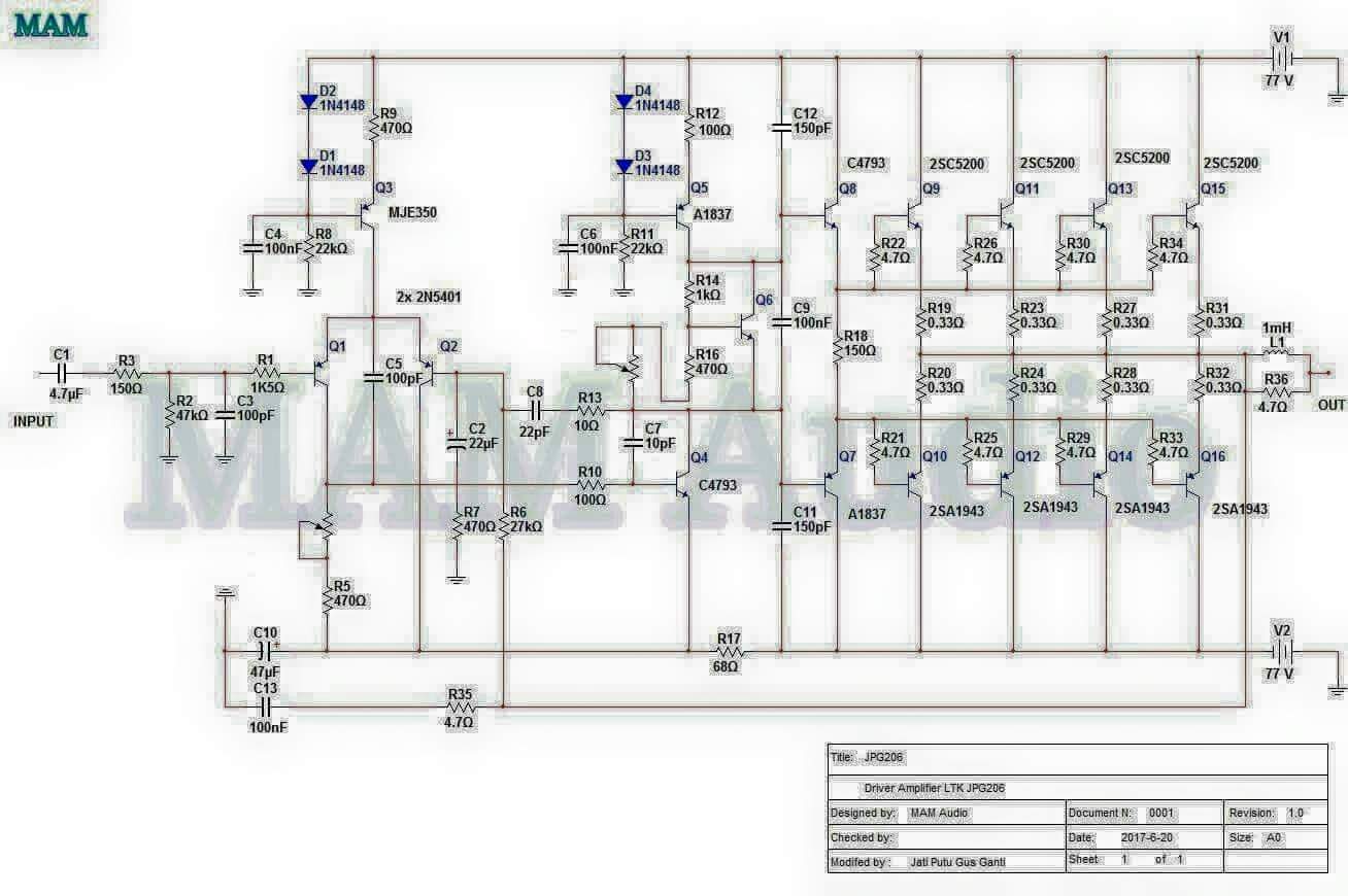 Gambar Power Amplifier LTK JPG206