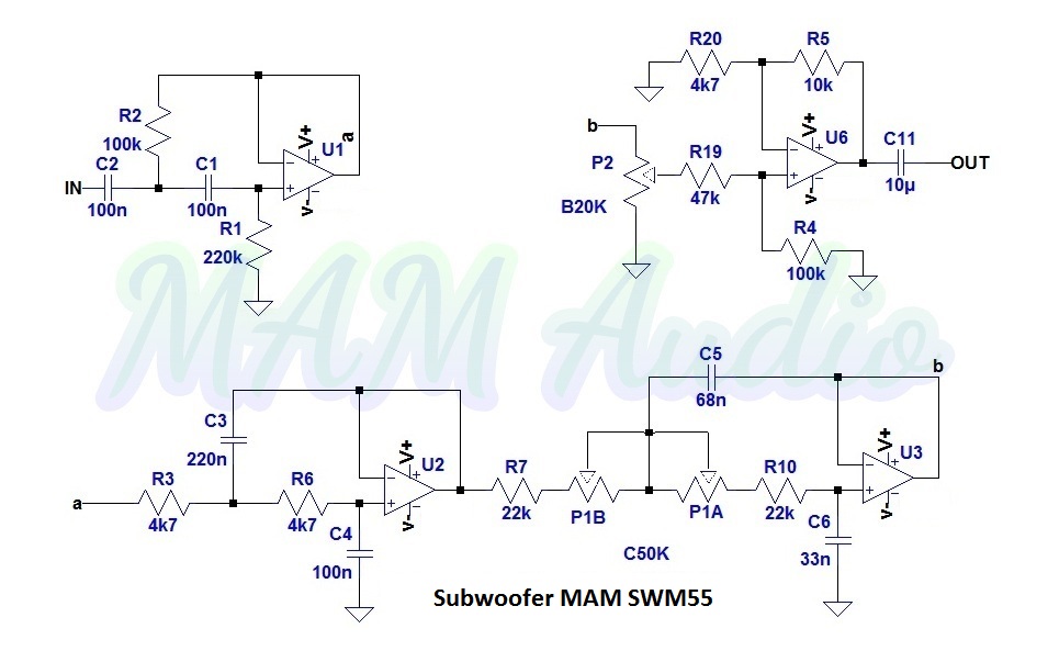 Gambar Subwoofer MAM SWM55